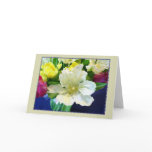 Floral Greeting Card (Blank Inside)
