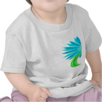 Floral Grow Green 2-Sided Infant T-Shirt