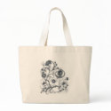 Floral Grunge bags