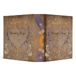 Floral Heart Avery Binder