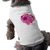 Floral Heart pet clothing by minemory Floral Heart pet clothing