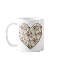 floral heart mug by Terikia floral heart mug