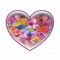 Floral Heart Pin photo sculptures by ggbythebay Floral Heart Pin photo sculptures