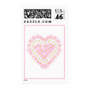 Floral Heart Postage postage by HolidayFun Floral Heart Postage postage