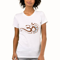 Floral Henna Om Shirts