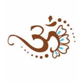 'Floral Henna Om'