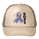 Floral Hope Ribbon - Esophageal Atresia Hat