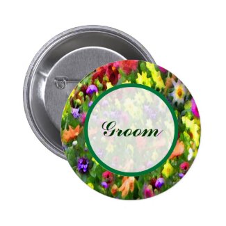 Floral Impressions Groom Pin