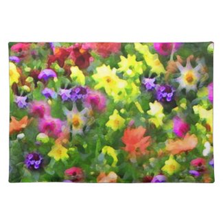 Floral Impressions Placemats