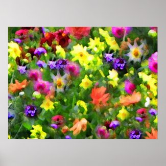 Floral Impressions Posters