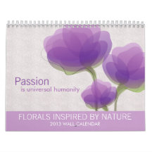 Floral inspirado por el calendario de la naturalez