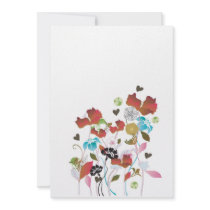 Floral Invitation by coconutpie Floral Invitation