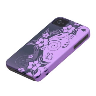 Floral iPhone 4/4S Case Mate Case