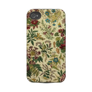 Floral iPhone 4 Case-Mate Case