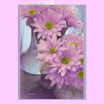 Floral iridescence cards