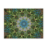 Floral Kaleidoscope 2010 Pocket Calendar Postcards