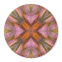 Floral Kaleidoscope magnets