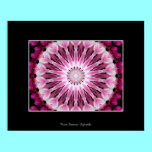 Floral Kaleidoscope posters