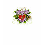 Floral Key To My Heart Shirt