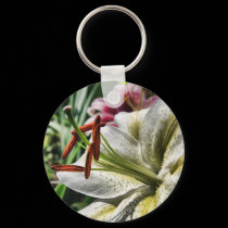 Floral keychain