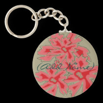 Floral Keychain keychains