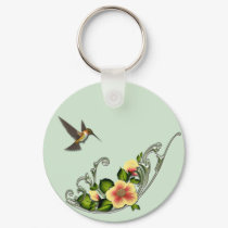 floral keychain