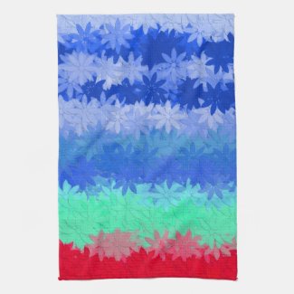 floral kitchen towels