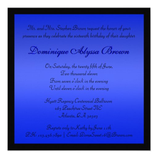Floral Lace Invite with Diamond Bow
