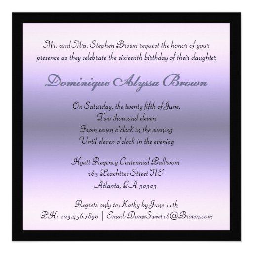 Floral Lace Invite with Diamond Bow