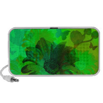 luminaart, byluminaart, floral, green, red, pink, violet, speakers, tribal art, iphone, ipad, laptop, custom speakers, chic, music, black and white, [[missing key: type_doodl]] with custom graphic design