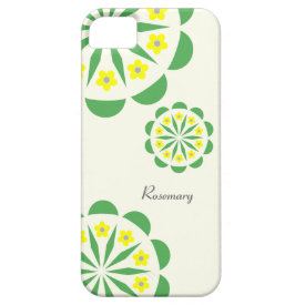 Floral Lemon iPhone 5 Case