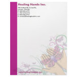 Floral Letterhead Design-8