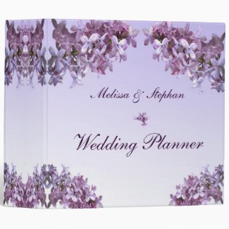 Floral Lilac Flowers Wedding Planner