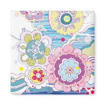 Floral Magnet magnets