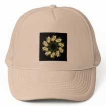 Floral mandala hats by cycreation Floral mandala hats