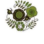 Floral Mint t-shirts