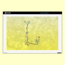 FLORAL MONOGRAM L skins