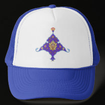 Floral Motif : Textile Print hats