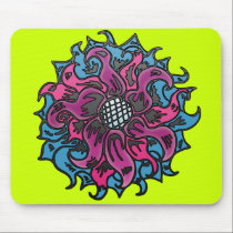 floral mousepads