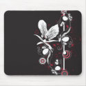Floral Mousepad by coconutpie Floral Mousepad