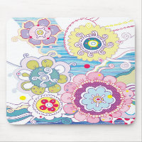 Floral Mousepad mousepad