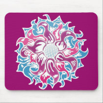 floral mousepads