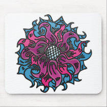 floral mousepads