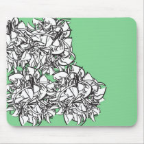 Floral Mousepad mousepads