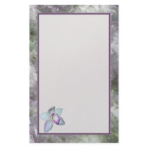 Floral Orchid Stationery