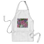 Floral painting apron