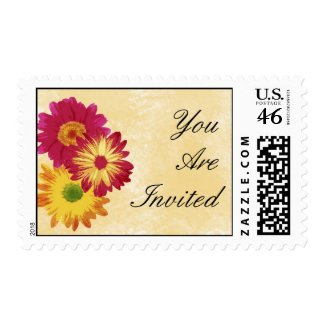 Floral Party Postage stamp