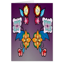 floral patter #2 cards