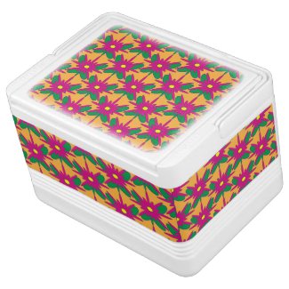 Floral Pattern 02a Cooler