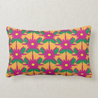 Floral Pattern 02a Throw Pillow